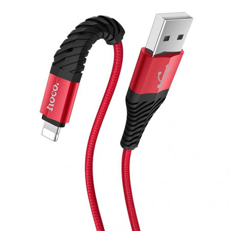 COOL Ladedatenkabel für iPhone Lightning 8-Pin X38 Rot