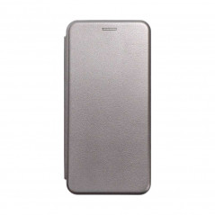 Book Elegance auf Apple iPhone 13 mini Brieftaschenetui Grau