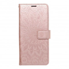 MEZZO Book auf Samsung Galaxy A03S FORCELL Brieftaschenetui Rosa