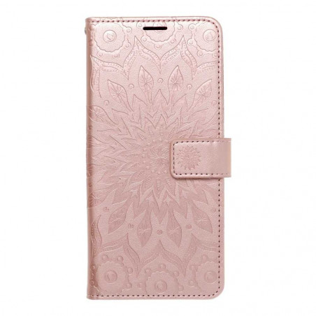 MEZZO Book auf Samsung Galaxy A03S FORCELL Brieftaschenetui Rosa