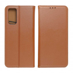 Smart PRO auf Samsung Galaxy A03S FORCELL Brieftaschenhülle Braun