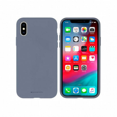 Silicone case auf Samsung Galaxy A32 5G MERCURY Silikonhülle Grau