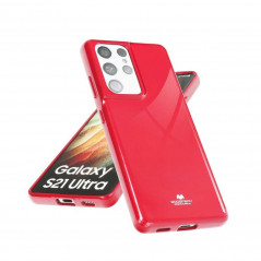 Jelly auf Samsung Galaxy A12 MERCURY Abdeckung TPU Rosa