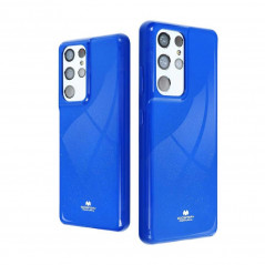 Jelly auf Apple iPhone 13 MERCURY Abdeckung TPU Blau