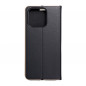 XIAOMI Redmi 12C Book Handytaschen LUNA Book Gold Elegant  Schwarz