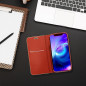 XIAOMI Redmi Note 12 5G Book Handytaschen LUNA Book Gold Elegant  Rot