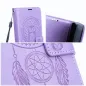 XIAOMI Redmi 12C Book Handytaschen MEZZO Book Traumfänger  Lila (Purple)