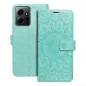 XIAOMI Redmi Note 12 4G Book Handytaschen MEZZO Book Mandala  Grün