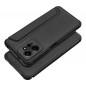 XIAOMI Redmi Note 12 4G Book Handytaschen Razor Book Kohlenstoff-Faser, Kohlenstoffmuster  Schwarz