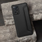 XIAOMI Redmi Note 12 4G Book Handytaschen Razor Book Kohlenstoff-Faser, Kohlenstoffmuster  Schwarz