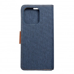 XIAOMI Redmi 12C Book Handytaschen CANVAS Book Navy blau 