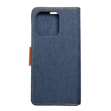 XIAOMI Redmi 12C Book Handytaschen CANVAS Book Navy blau 