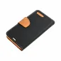 XIAOMI Redmi Note 12 Pro 5G Book Handytaschen CANVAS Book Schwarz