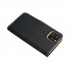 XIAOMI Redmi Note 12 Pro 5G Book Handytaschen CANVAS Book Schwarz
