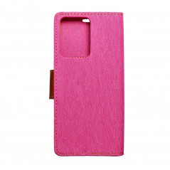 XIAOMI Redmi Note 12 Pro 5G Book Handytaschen CANVAS Book Rosa 