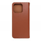 XIAOMI Redmi 12C Book Handytaschen Leather case SMART PRO Elegant  Braun