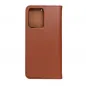 XIAOMI Redmi Note 12 4G Book Handytaschen Leather case SMART PRO Elegant  Braun