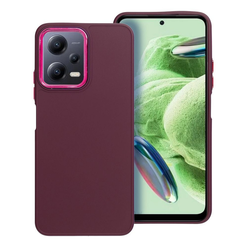 XIAOMI Redmi Note 12 5G Hülle FRAME Elegant  Lila (Purple)
