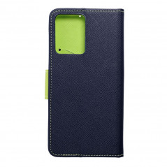XIAOMI Redmi Note 12 4G Book Handytaschen Fancy Book Marine / Limette