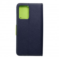 XIAOMI Redmi Note 12 5G Book Handytaschen Fancy Book Marine / Limette