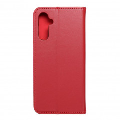Samsung Galaxy A14 5G Book Handytaschen Leather case SMART PRO Elegant  Rotwein 