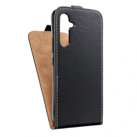 Samsung Galaxy A54 Flip Handytaschen Slim Flexi Fresh Schwarz