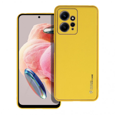 XIAOMI Redmi Note 12 4G Hülle Leather Gelb
