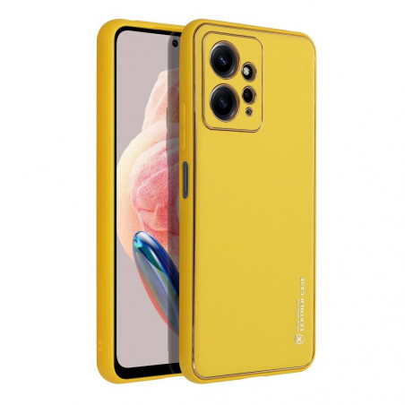 XIAOMI Redmi Note 12 4G Hülle Leather Gelb