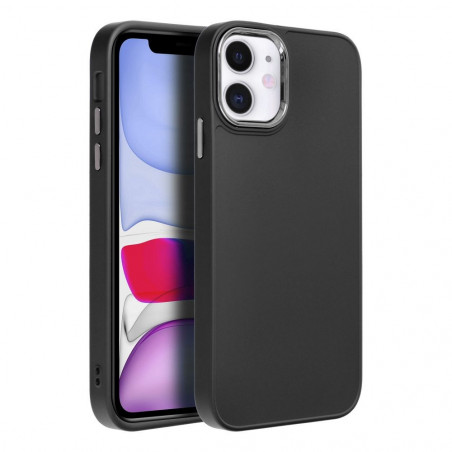 Apple iPhone 11 Hülle FRAME Elegant  Schwarz