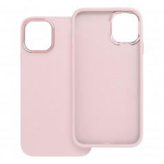 Apple iPhone 11 Hülle FRAME Elegant  Puderrosa