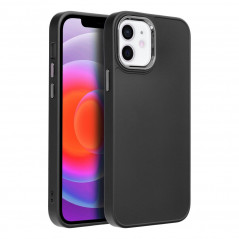 Apple iPhone 12 Hülle FRAME Elegant  Schwarz