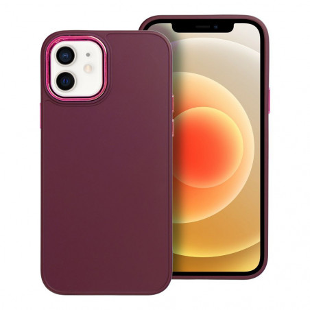 Apple iPhone 12 Pro Hülle FRAME Elegant  Lila (Purple)