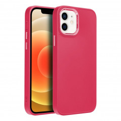 Apple iPhone 12 Hülle FRAME Elegant  Magenta