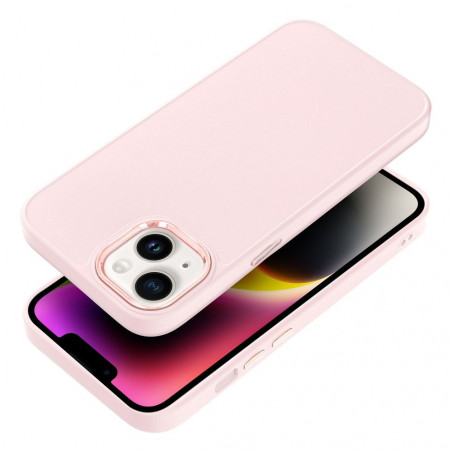 Apple iPhone 13 Hülle FRAME Elegant  Puderrosa