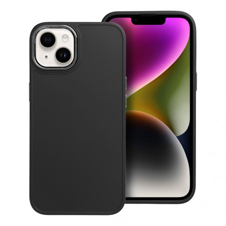 Apple iPhone 14 Hülle FRAME Elegant  Schwarz