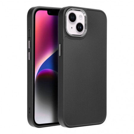 Apple iPhone 14 Hülle FRAME Elegant  Schwarz