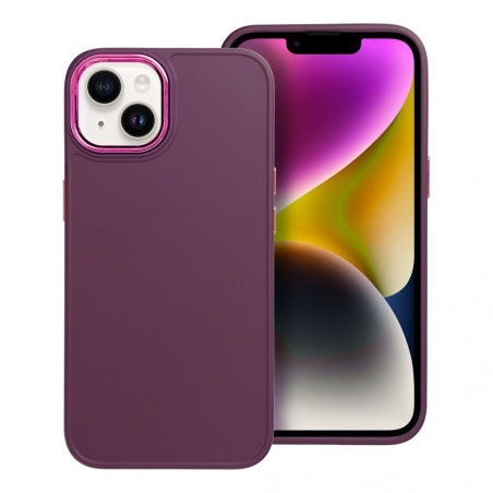 Apple iPhone 14 Hülle FRAME Elegant  Lila (Purple)