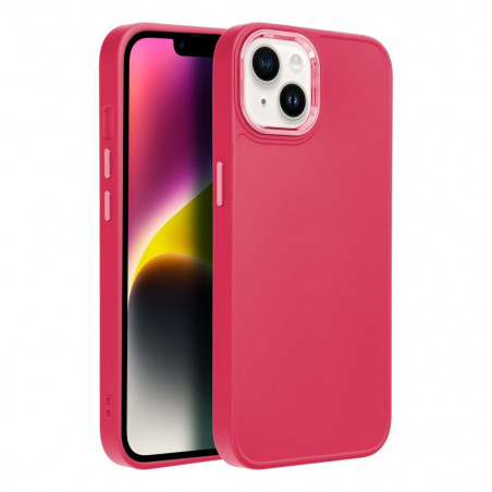 Apple iPhone 14 Hülle FRAME Elegant  Magenta