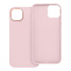 Apple iPhone 14 Plus Hülle FRAME Elegant  Puderrosa