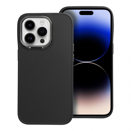 Apple iPhone 14 Pro Hülle FRAME Elegant  Schwarz