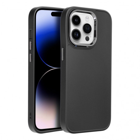 Apple iPhone 14 Pro Hülle FRAME Elegant  Schwarz