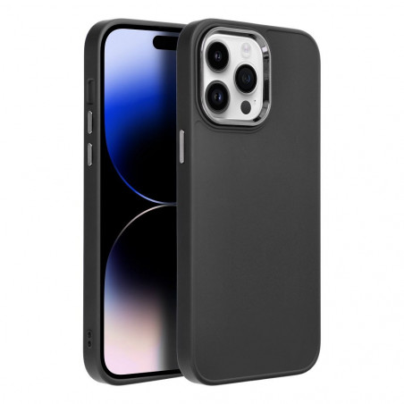Apple iPhone 14 Pro Max Hülle FRAME Elegant  Schwarz