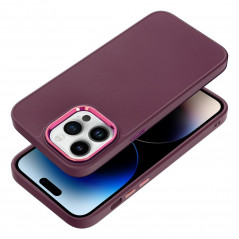 Apple iPhone 14 Pro Max Hülle FRAME Elegant  Lila (Purple)
