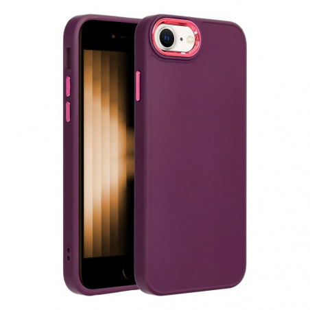 Apple iPhone 8 Hülle FRAME Elegant  Lila (Purple)