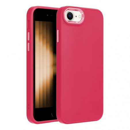 Apple iPhone 8 Hülle FRAME Elegant  Magenta