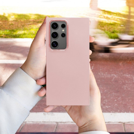 Samsung Galaxy A13 LTE Hülle FRAME Elegant  Puderrosa