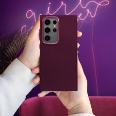 Samsung Galaxy A52 5G Hülle FRAME Elegant  Lila (Purple)