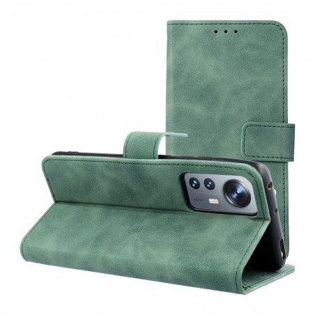 XIAOMI 12 Lite Book Handytaschen TENDER Book Grün