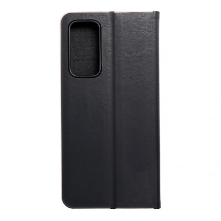 XIAOMI 12 Lite Book Handytaschen LUNA Book Gold Elegant  Schwarz