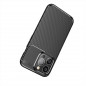 Samsung Galaxy A12 Hülle Carbon premium Elegant  Schwarz